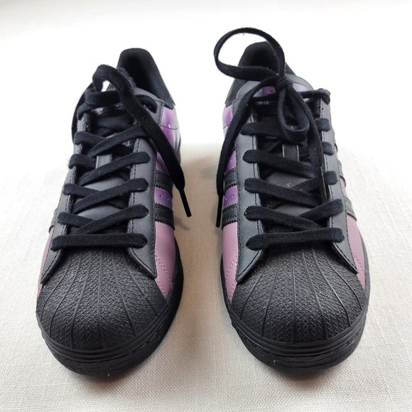 Rare ADIDAS Superstar J Galactic Sneakers - Youth 5.5 - Picture 4 of 11